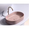 Умывальник CERAMICANOVA Element чаша накладная овальная (цвет Розовый Матовый) CN6048MP