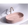 Умывальник CERAMICANOVA Element чаша накладная овальная (цвет Розовый Матовый) CN6048MP
