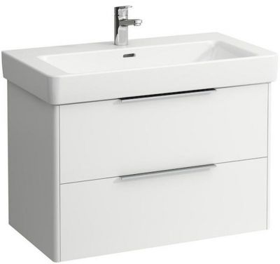 Тумба под раковину Laufen Base 85 4.0239.2.110.261.1 подвесная Белая глянцевая