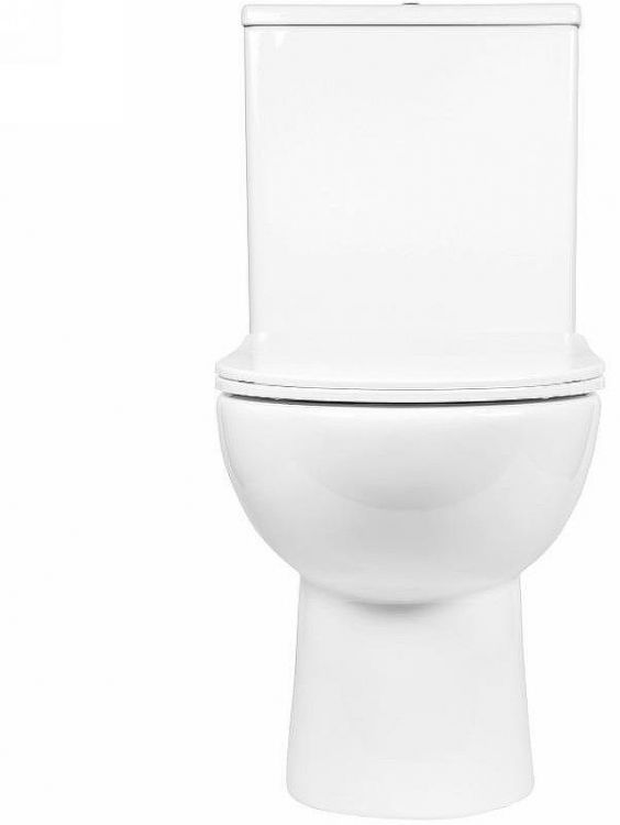 Унитаз компакт Bond F02-00 Белый с бачком и сиденьем Микролифт