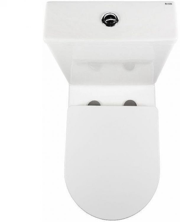 Унитаз компакт Bond F02-00 Белый с бачком и сиденьем Микролифт