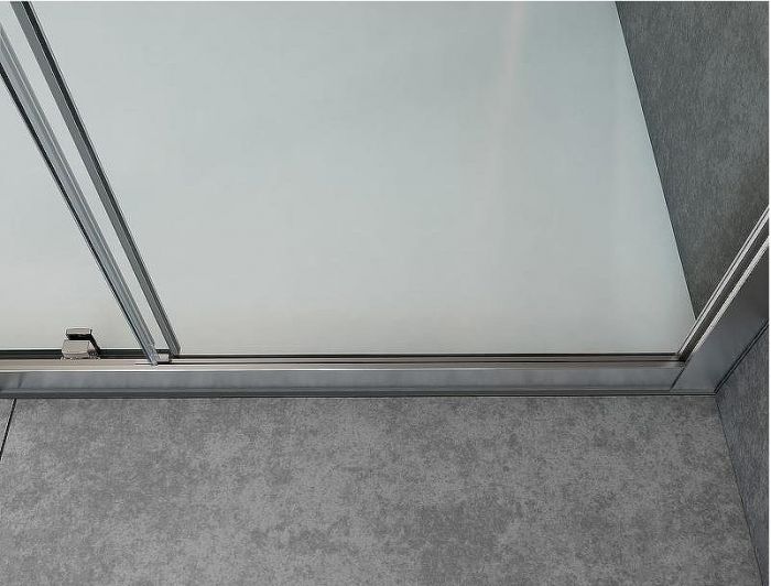 Душевая дверь Vincea Garda 200 VDS-1G2200CL профиль Хром стекло прозрачное