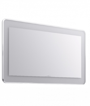 Панель с зеркалом и подсветкой 120 см Aqwella Malaga  [Mal.02.12]