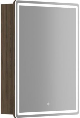 Зеркальный шкаф SANCOS Mirror 590x150х740 мм, с LED подсветкой, MI60ECH