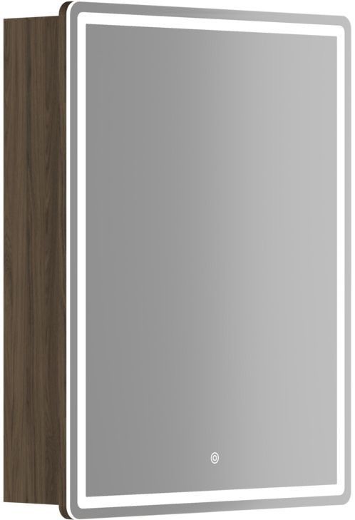 Зеркальный шкаф SANCOS Mirror 590x150х740 мм, с LED подсветкой, MI60ECH