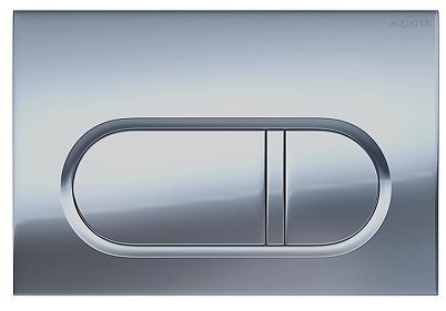 Клавиша смыва Aquatek KDI-0000044 цвет Хром матовый