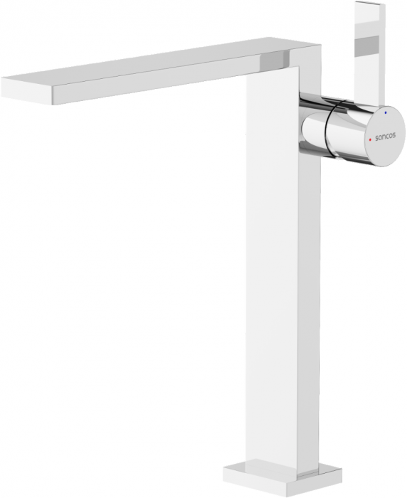 Смеситель для раковины SANCOS высокий Linn, хром, SC9020CH