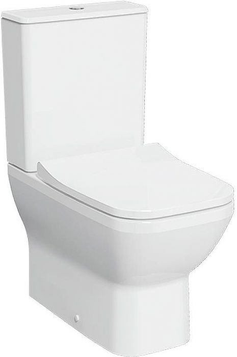 Унитаз компакт Vitra Integra Square 9833B003-7204 с бачком и сиденьем Микролифт