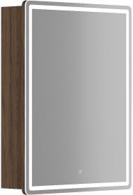 Зеркальный шкаф Sancos Mirror 60 MI60ECH с подсветкой Дуб чарльстон