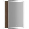 Зеркальный шкаф Sancos Mirror 60 MI60ECH с подсветкой Дуб чарльстон