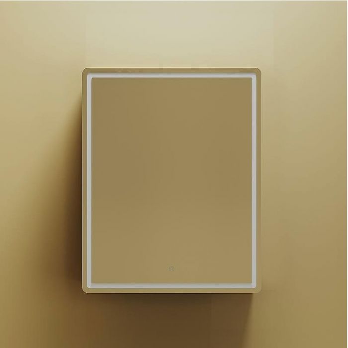 Зеркальный шкаф Sancos Mirror 60 MI60ECH с подсветкой Дуб чарльстон