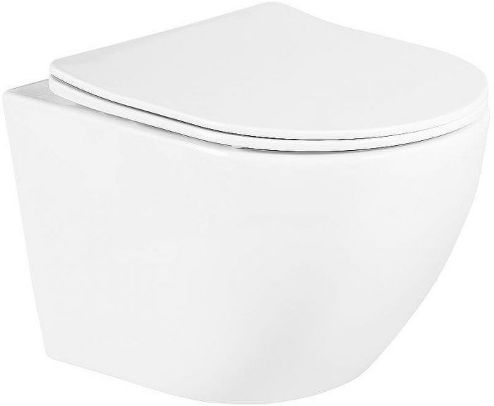 Комплект унитаза с инсталляцией BelBagno Uno BB3105CHR/SC/BB002-80/BB014-SR-BIANCO с сиденьем Микролифт и Белой клавишей смыва