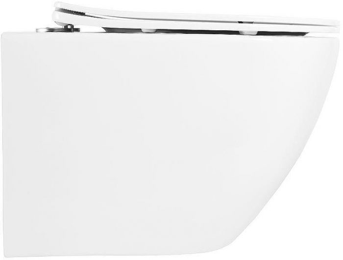 Комплект унитаза с инсталляцией BelBagno Uno BB3105CHR/SC/BB002-80/BB014-SR-BIANCO с сиденьем Микролифт и Белой клавишей смыва