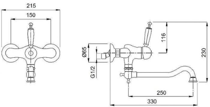 Смеситель для кухни Migliore Oxford 18275 Золото