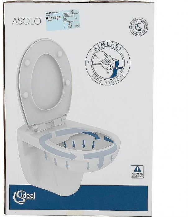 Унитаз Ideal Standard Asolo R011301 подвесной с сиденьем Микролифт