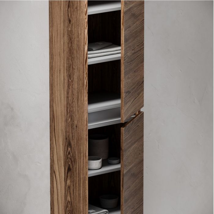 Шкаф-пенал SANCOS Urban подвесной, дуб чарльстон 350х300х1600, PUR35ECH