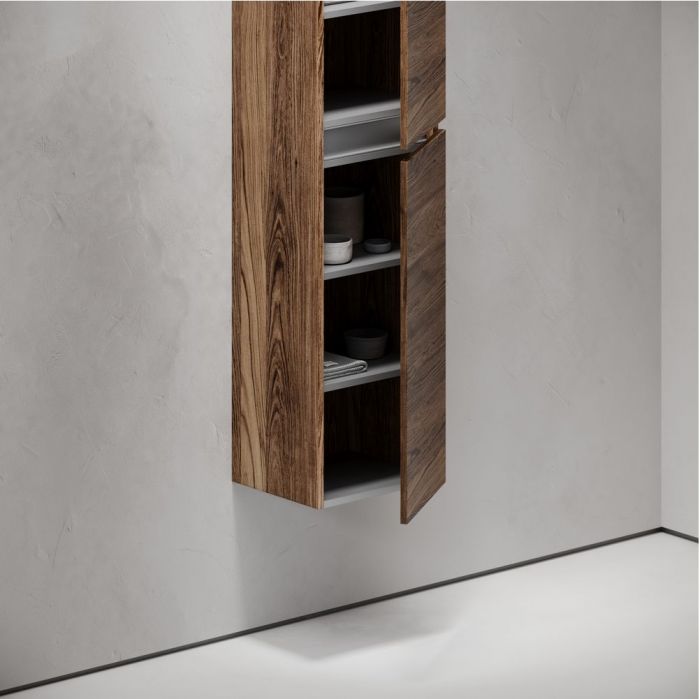 Шкаф-пенал SANCOS Urban подвесной, дуб чарльстон 350х300х1600, PUR35ECH