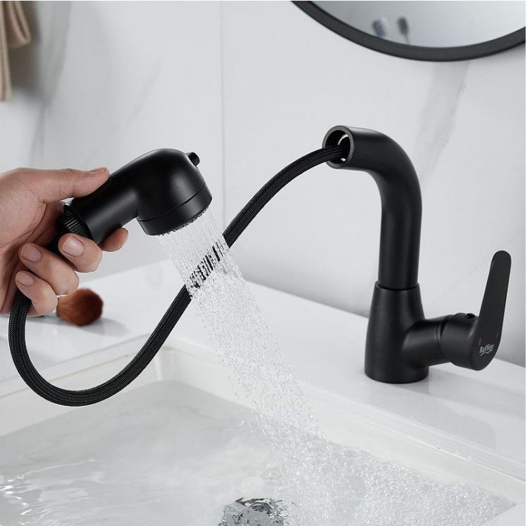 Смеситель для раковины Raffine F291H цвет Черный Смеситель для раковины Raffine F291H цвет Черный