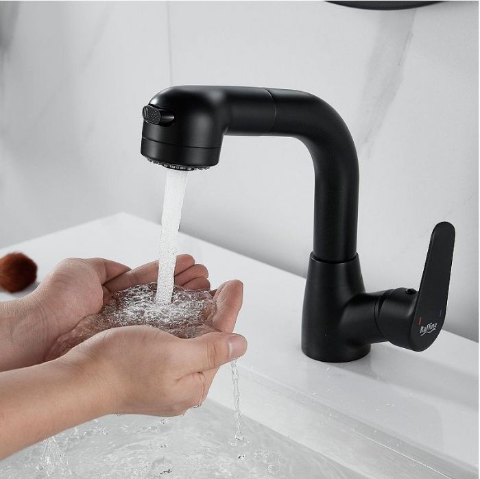 Смеситель для раковины Raffine F291H цвет Черный