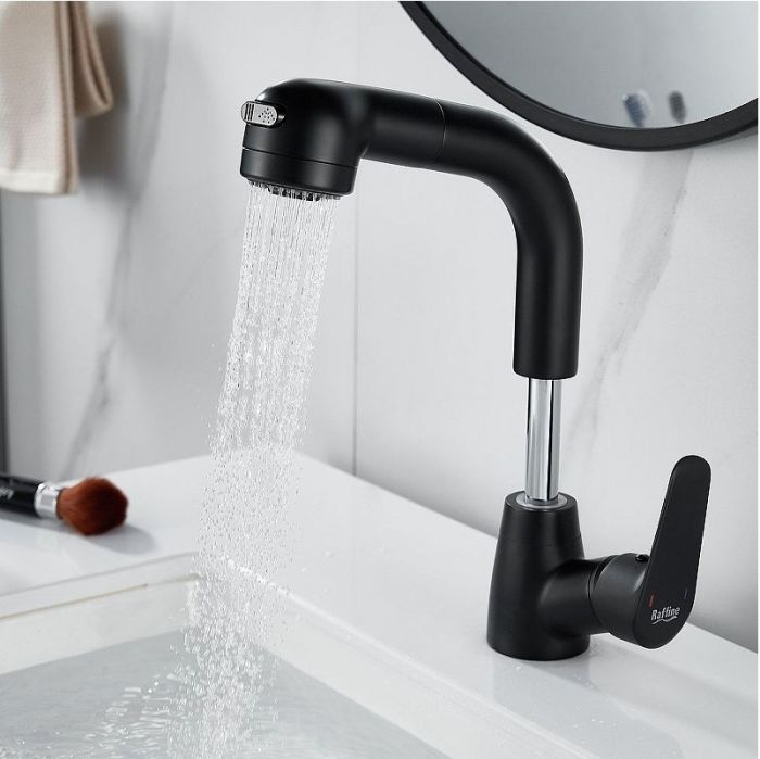 Смеситель для раковины Raffine F291H цвет Черный
