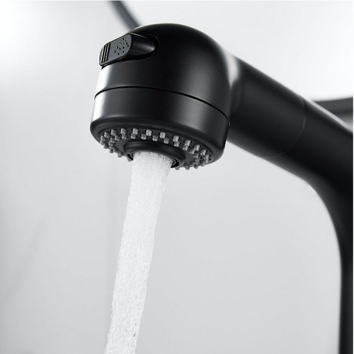 Смеситель для раковины Raffine F291H цвет Черный