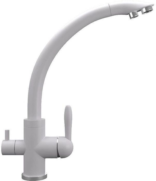 Смеситель для кухни Ulgran Quartz UQ-017-04 Платина