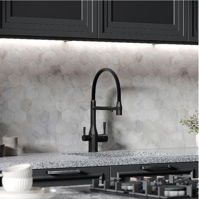 Смеситель для кухни Sancos Garda SC4009MB Черный матовый