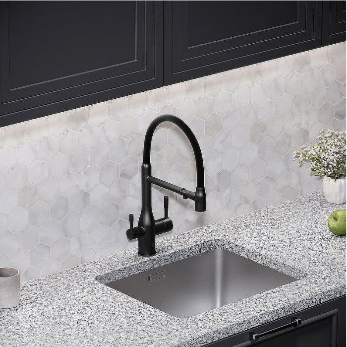 Смеситель для кухни Sancos Garda SC4009MB Черный матовый