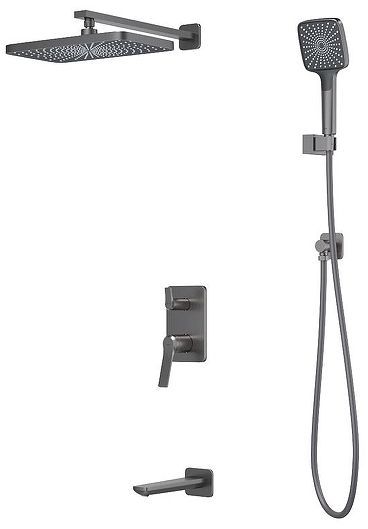 Душевая система Iddis Parker PARGM03i68 цвет Графит