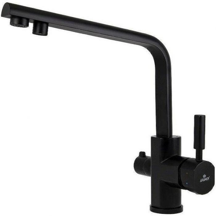 Смеситель для кухни Kaiser Decor 40144-9 Черный матовый