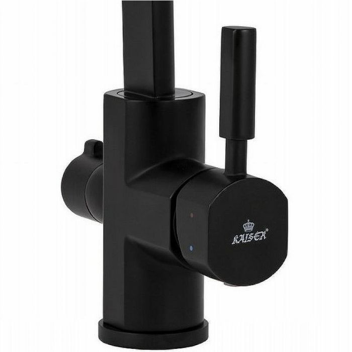 Смеситель для кухни Kaiser Decor 40144-9 Черный матовый