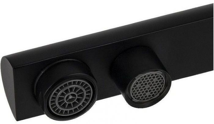 Смеситель для кухни Kaiser Decor 40144-9 Черный матовый