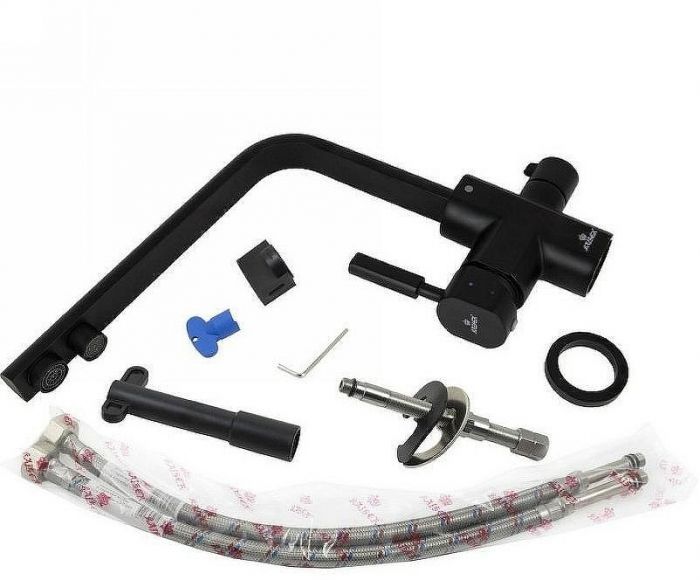 Смеситель для кухни Kaiser Decor 40144-9 Черный матовый