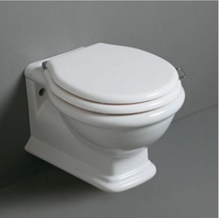 Унитаз Simas Lante LA18bi rimless подвесной Белый без сиденья