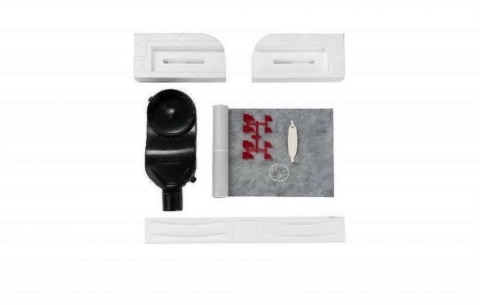 Душевой лоток Berges B1 Keramik 400 090115 с решеткой Хром матовый
