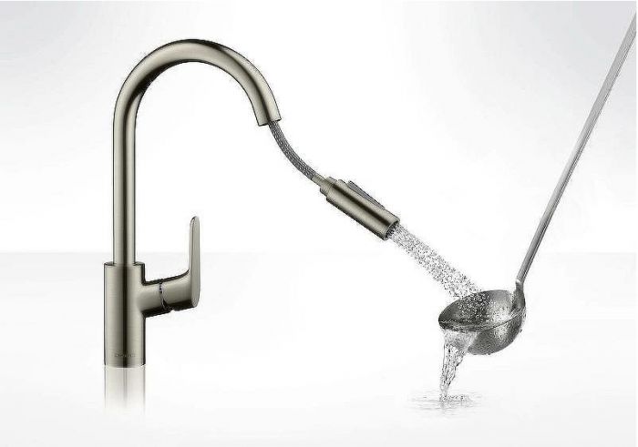 Смеситель для кухни Hansgrohe Focus 31815800 Сталь