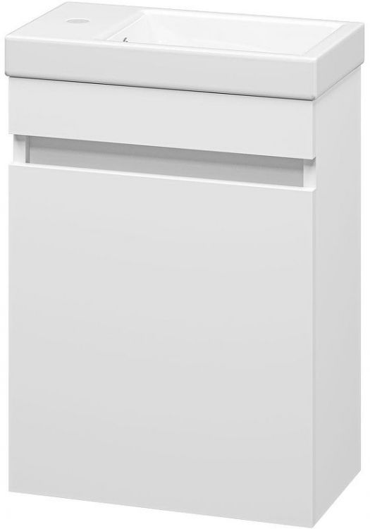 Тумба с раковиной Misty Эко Мини 40 УТ000008384 подвесная Белая