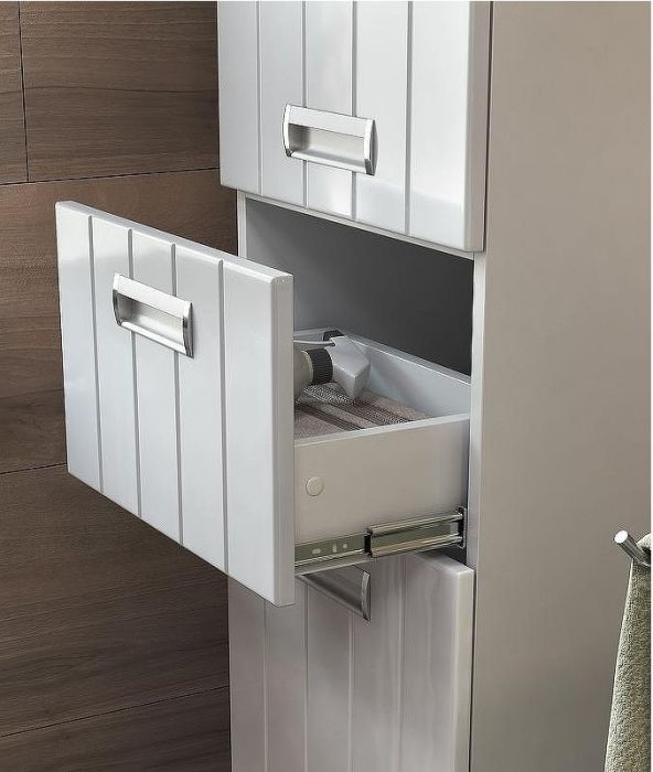 Шкаф пенал Vigo Diana 40 pn.DIA.40 Белый