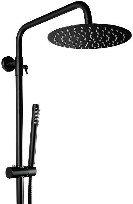 Душевая система FILARETE Roun FL2020BL цвет Черный матовый Душевая система FILARETE Roun FL2020BL цвет Черный матовый