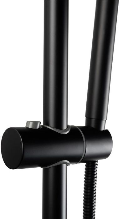 Душевая система FILARETE Roun FL2020BL цвет Черный матовый