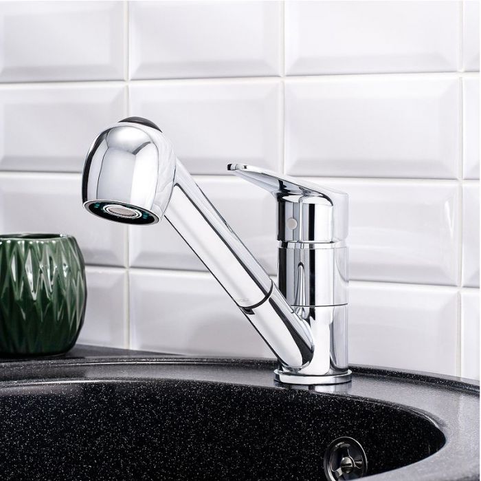 Смеситель для кухни Boou B8282-8 цвет Хром