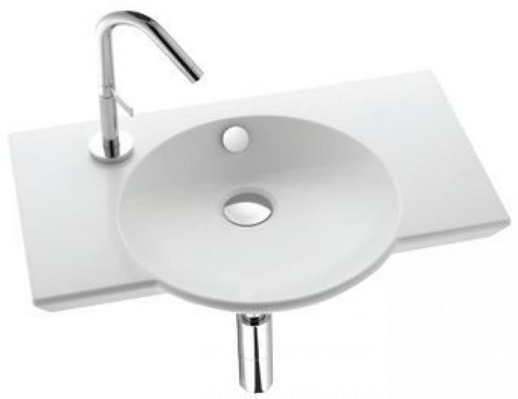 Раковина 70 см Jacob Delafon Spherik E4492L-00, белый
