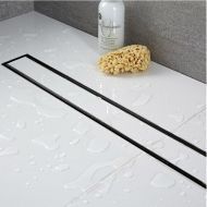 Душевой лоток RGW SDR-08B-120 21210812-014 с Черной матовой решеткой / под плитку