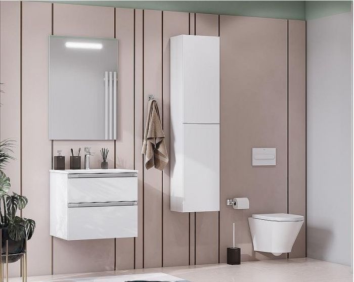 Зеркало Roca The Gap 60 ZRU9302688 с подсветкой с системой антизапотевания