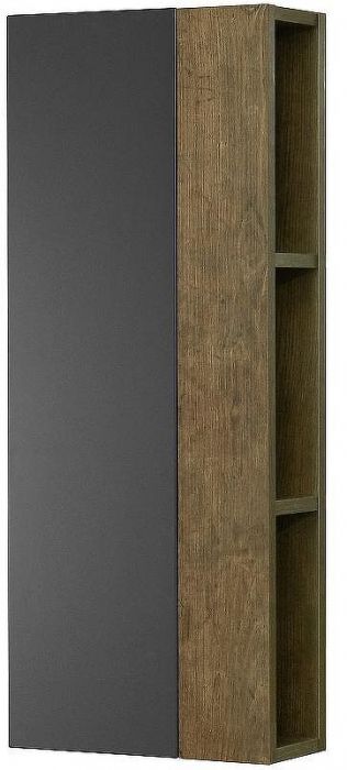 Подвесной шкаф Aquaton Терра 35 1A247103TEKA0 Дуб кантри Антрацит