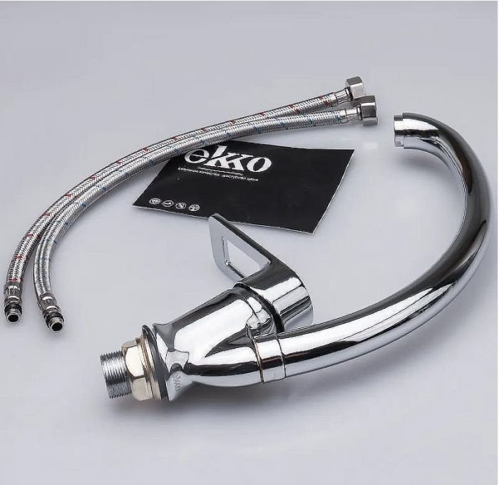 Смеситель для кухни Ekko E41072 Хром