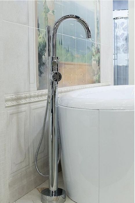 Смеситель для ванны Paini Cox 78CR136LM Хром