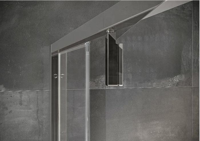 Душевой уголок Ravak Nexty NSKK3-100 100x100 3O6AAC00Z1 профиль Хром стекло Transparent