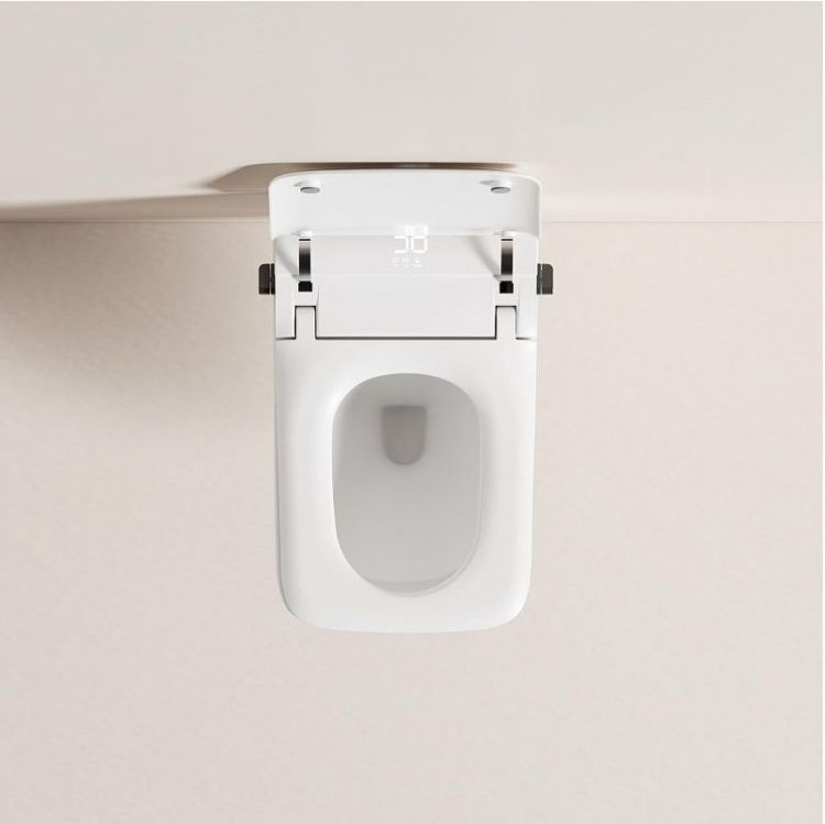 Комплект унитаза биде с инсталляцией Abber Rechteck AC1215S-AC0101P2 цвет Белый с сиденьем Микролифт