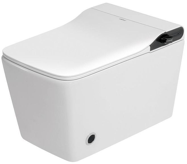 Комплект унитаза биде с инсталляцией Abber Rechteck AC1215S-AC0101P2 цвет Белый с сиденьем Микролифт